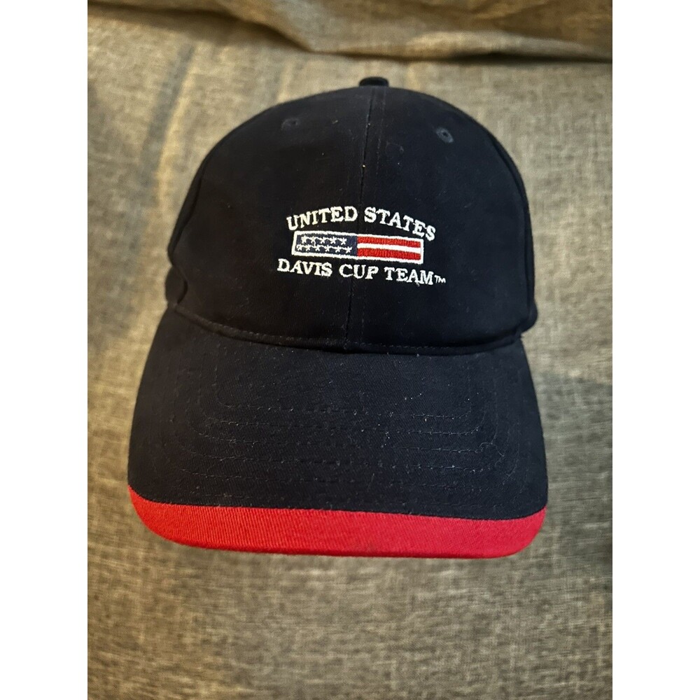 Davis Cup Team Blue Hat Cap Made In China